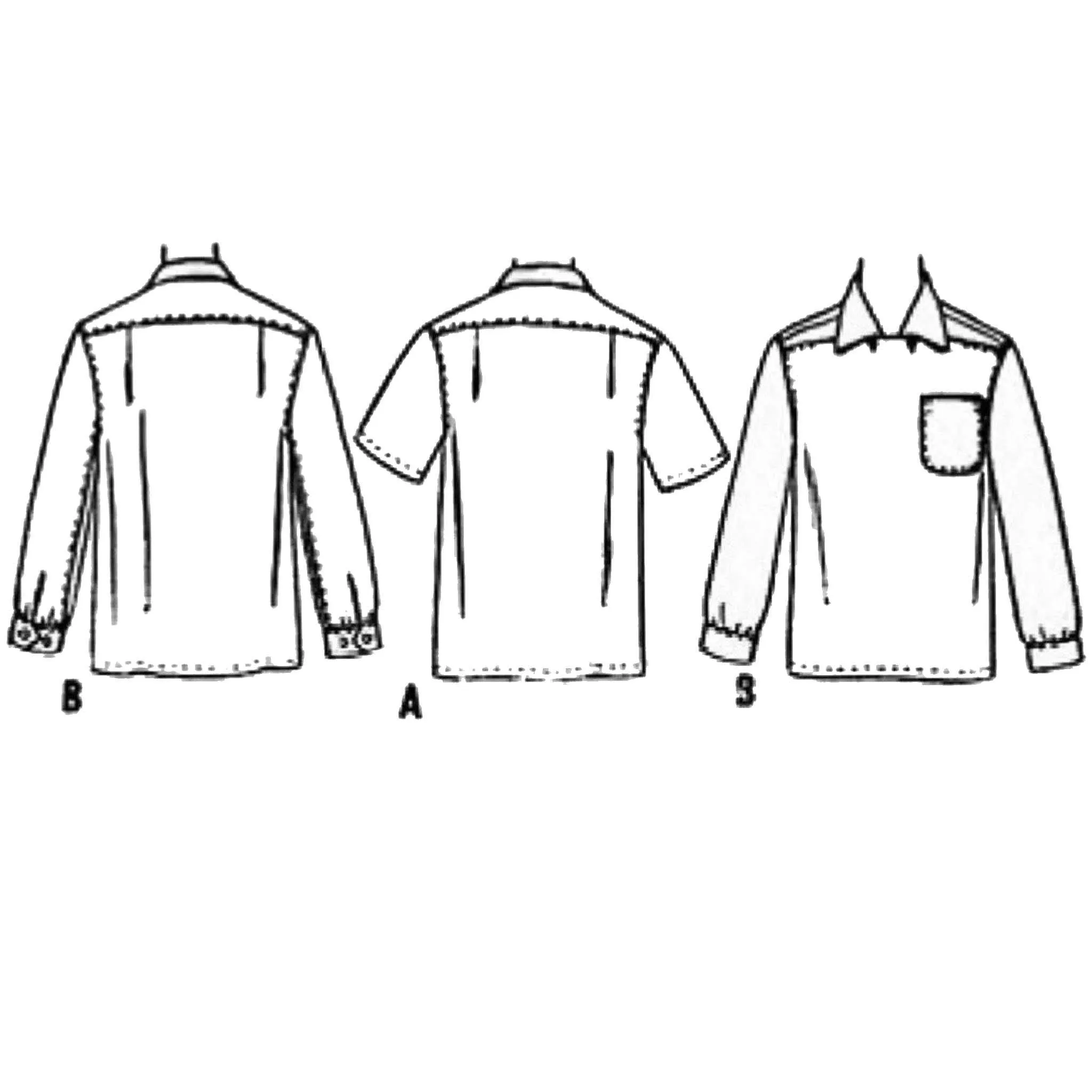 1950s Pattern, Men's Sports Shirt - Multi-sizes