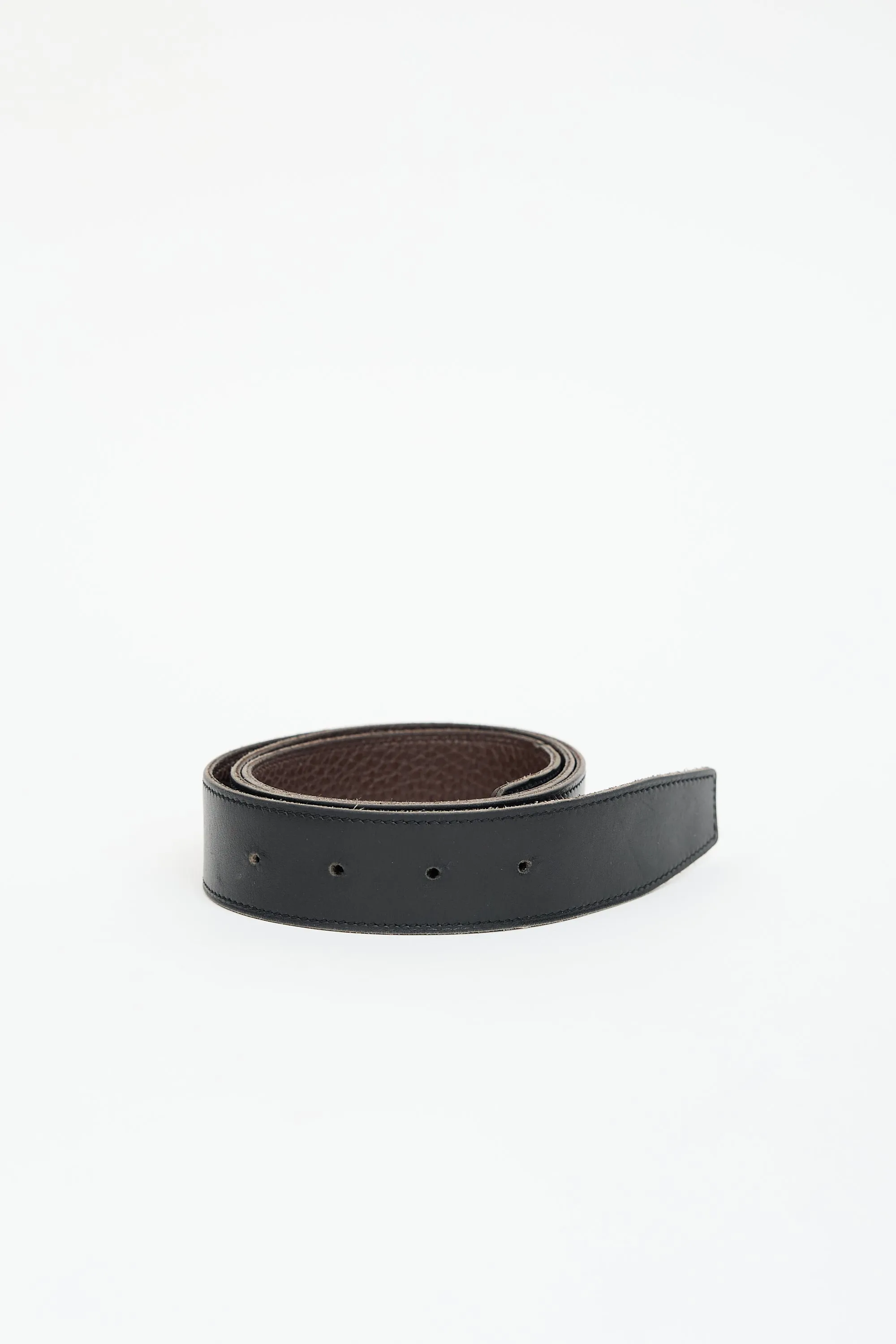 2007 Togo Leather Reversible Belt Strap