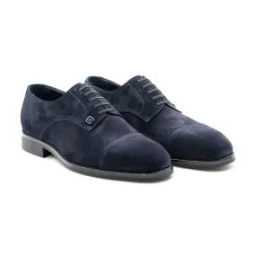 Artioli Christian Men's Shoes Suede Leather Cap-Toe Derby Oxfords (ART1065)