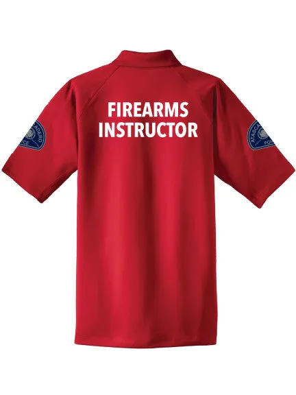Atascadero Police - (Heat Seal) Short Sleeve Polo - FIREARMS INSTRUCTOR
