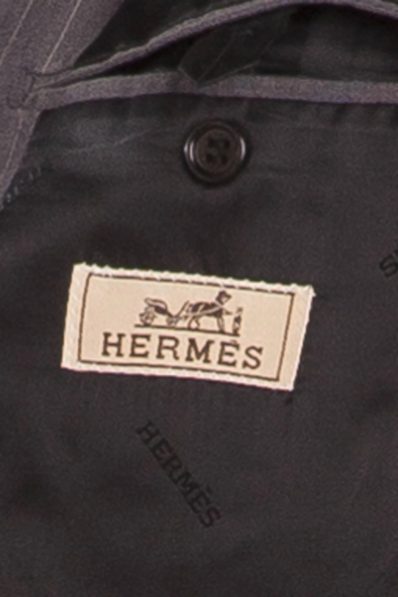 Authentic Hermes - 2PC Grey Suit - Fr 54