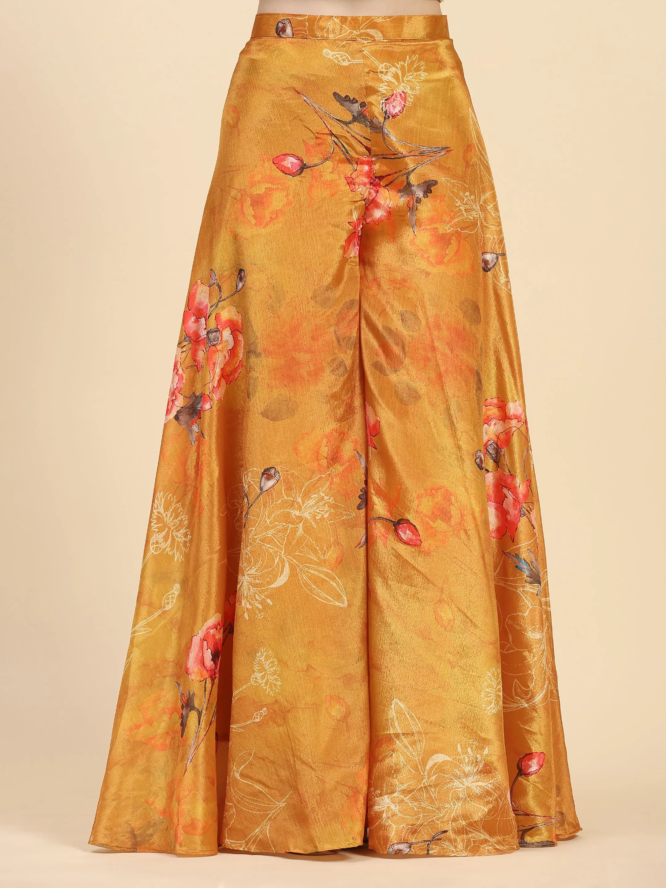 Beautiful Designer Readymade Crop Top Dress