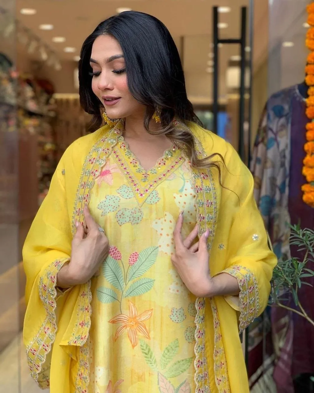 Beautiful Designer Summer Special Pure Viscose Rayon Cotton Salwar Suit