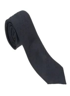 Black Geometric Necktie