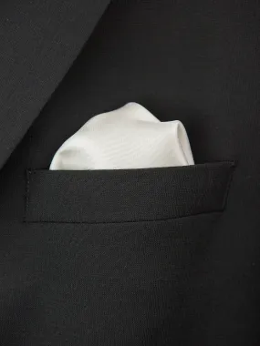 Boy's Pocket Square 27708 White