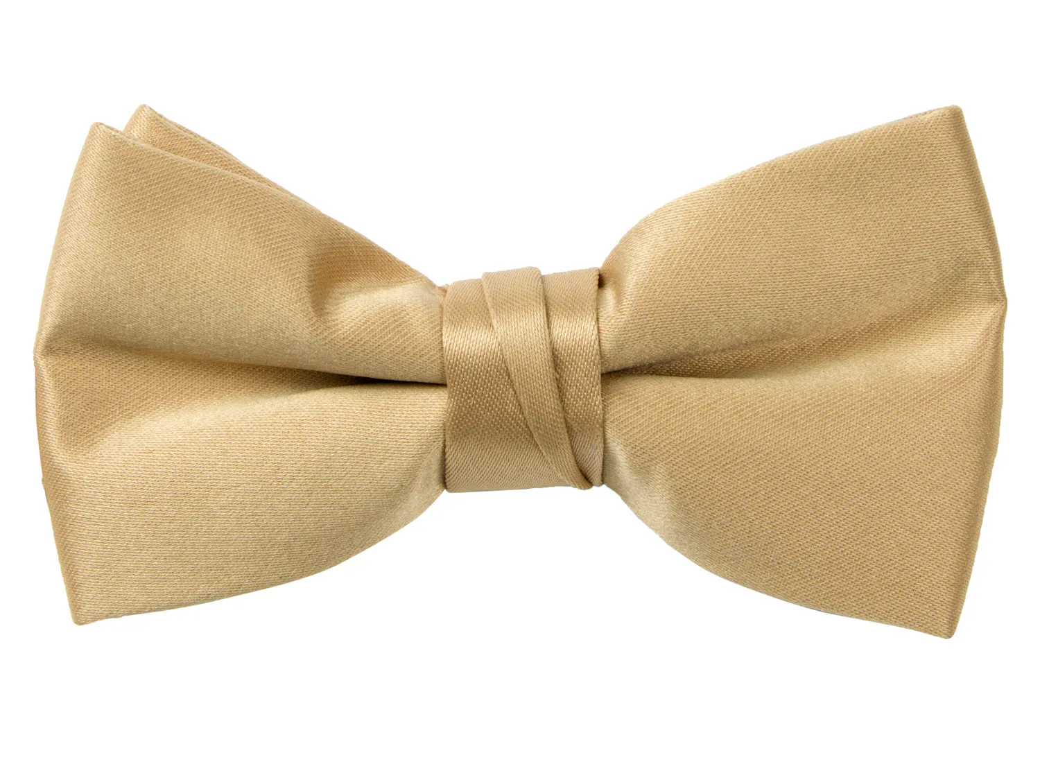 Boys' Solid Color Pre-Tied Satin Bow Tie