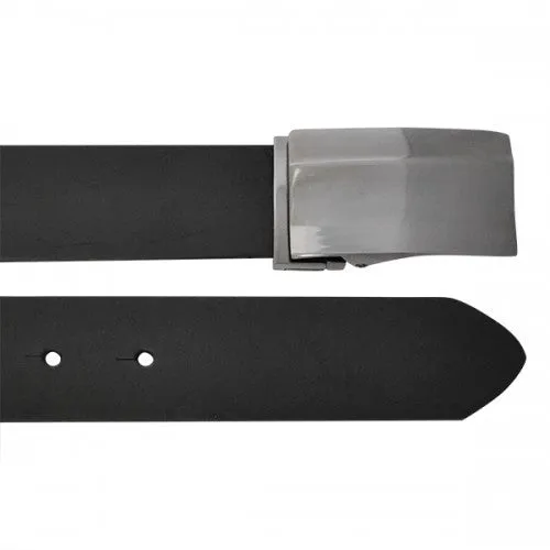 BRIXTON - Mens Black Genuine Leather Flexi-Belt