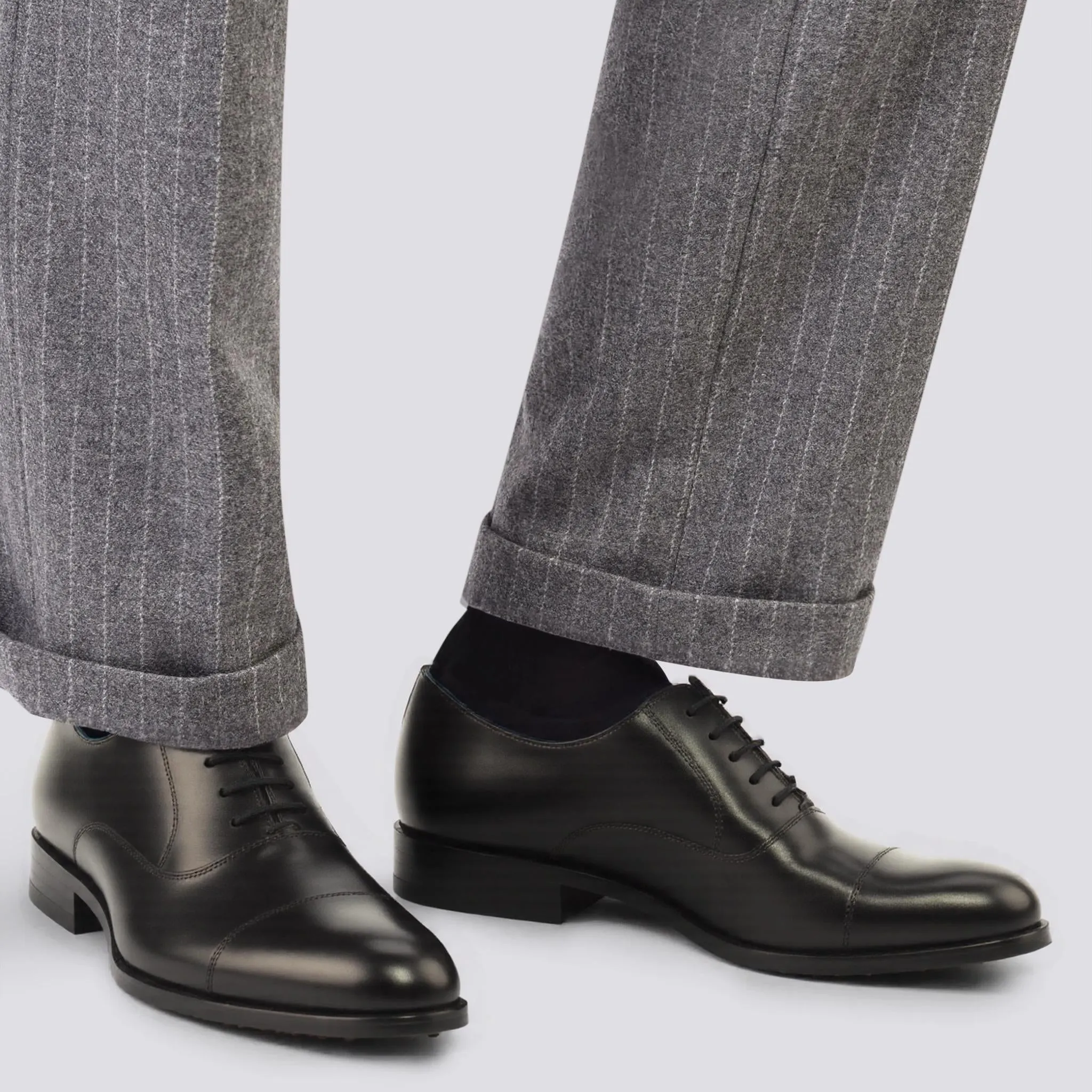 Como Bellagio Men's Shoes Calf-Skin Leather Cap-Toe Oxford (CM1000)