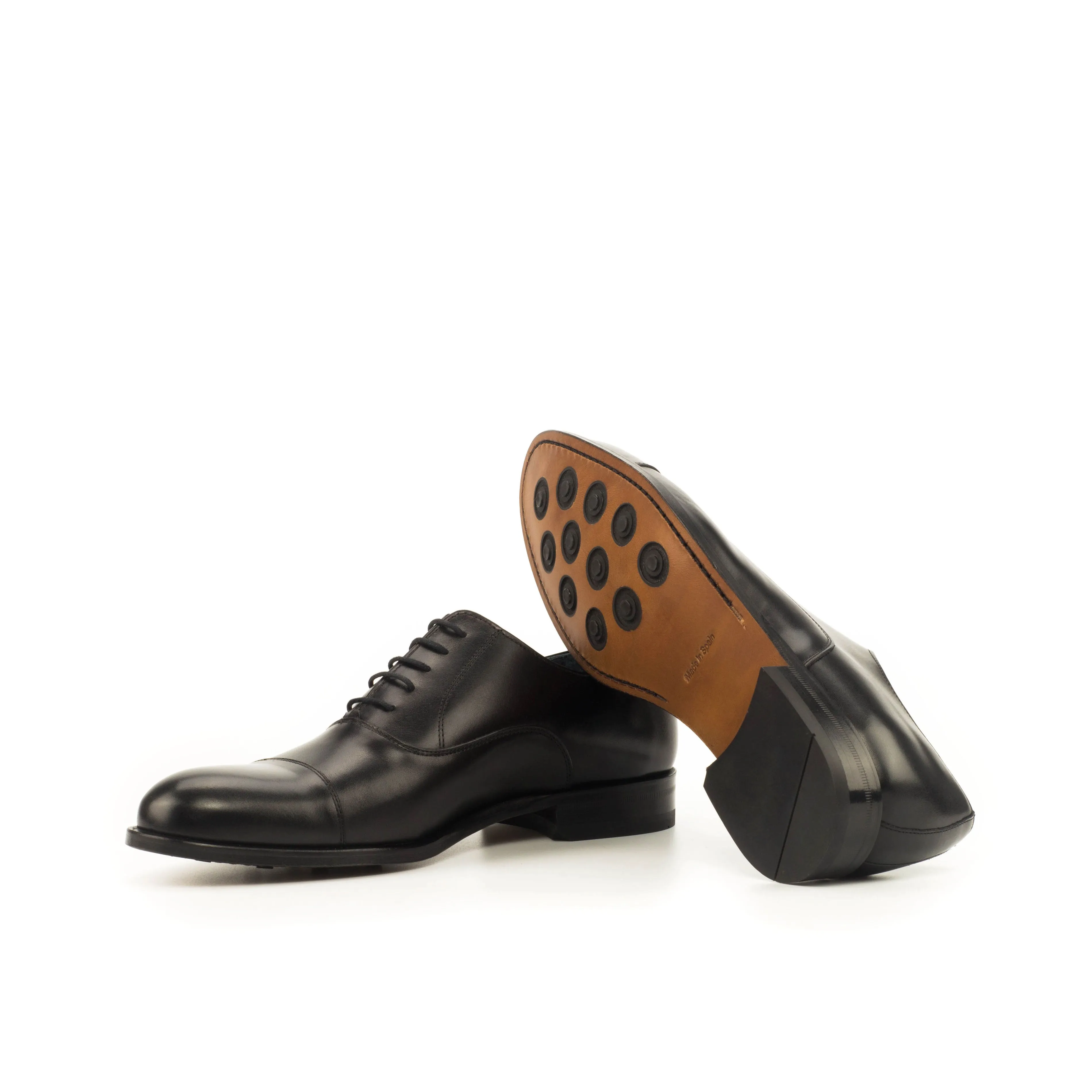 Como Bellagio Men's Shoes Calf-Skin Leather Cap-Toe Oxford (CM1000)