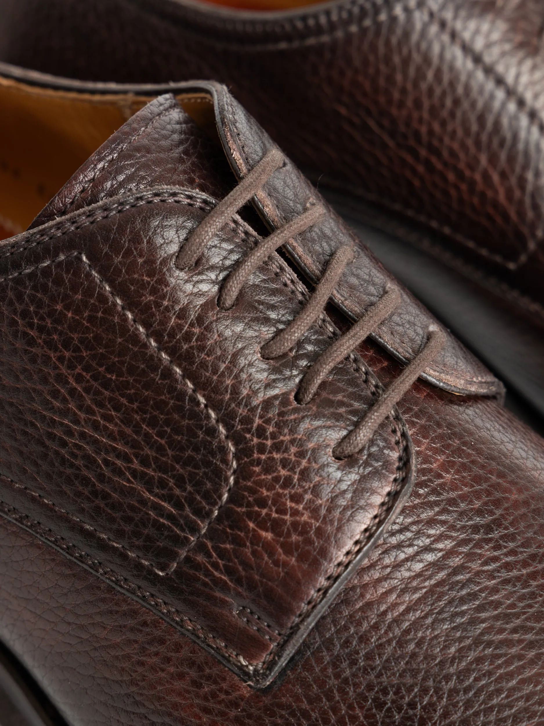 Dark Brown Leather Melich III Derby