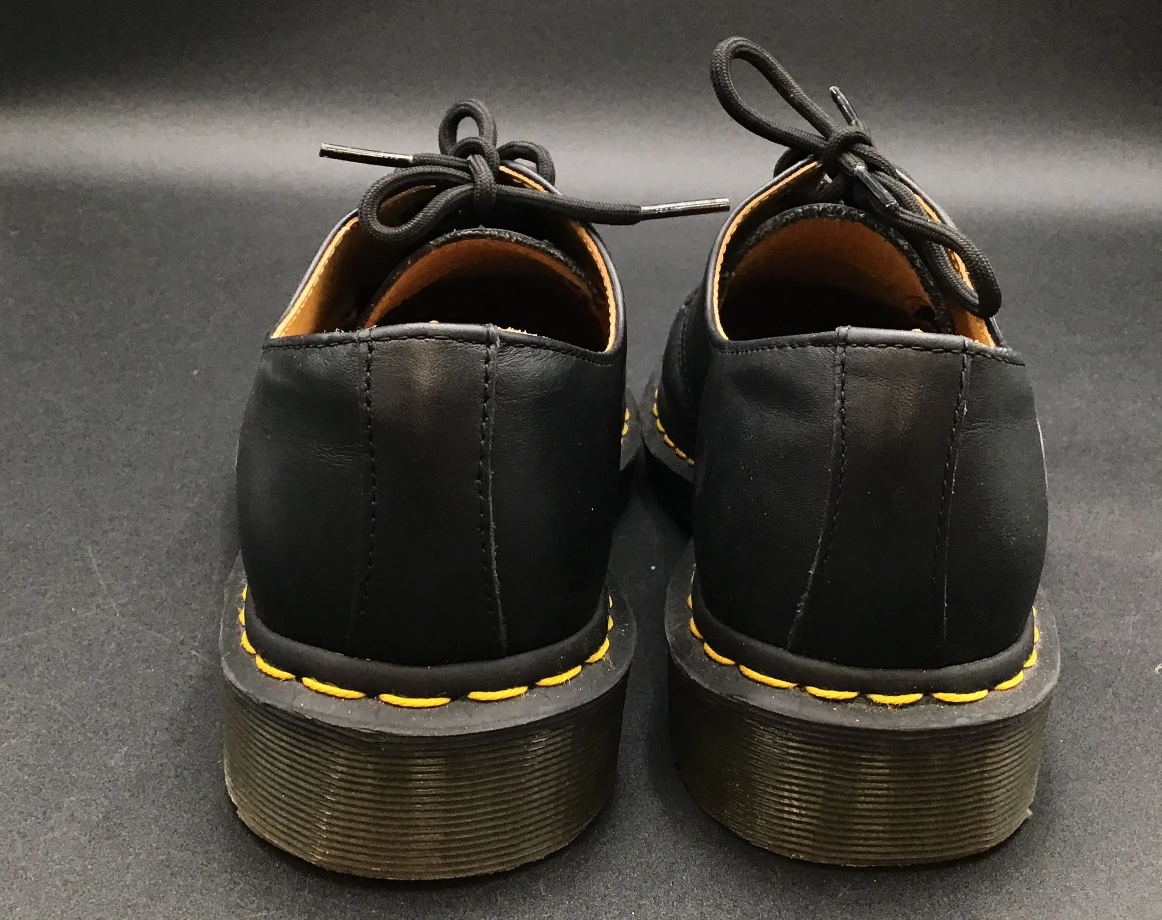 Dr. Martens Men's Smooth 1461 Black Oxford Dress Shoes - Size 8