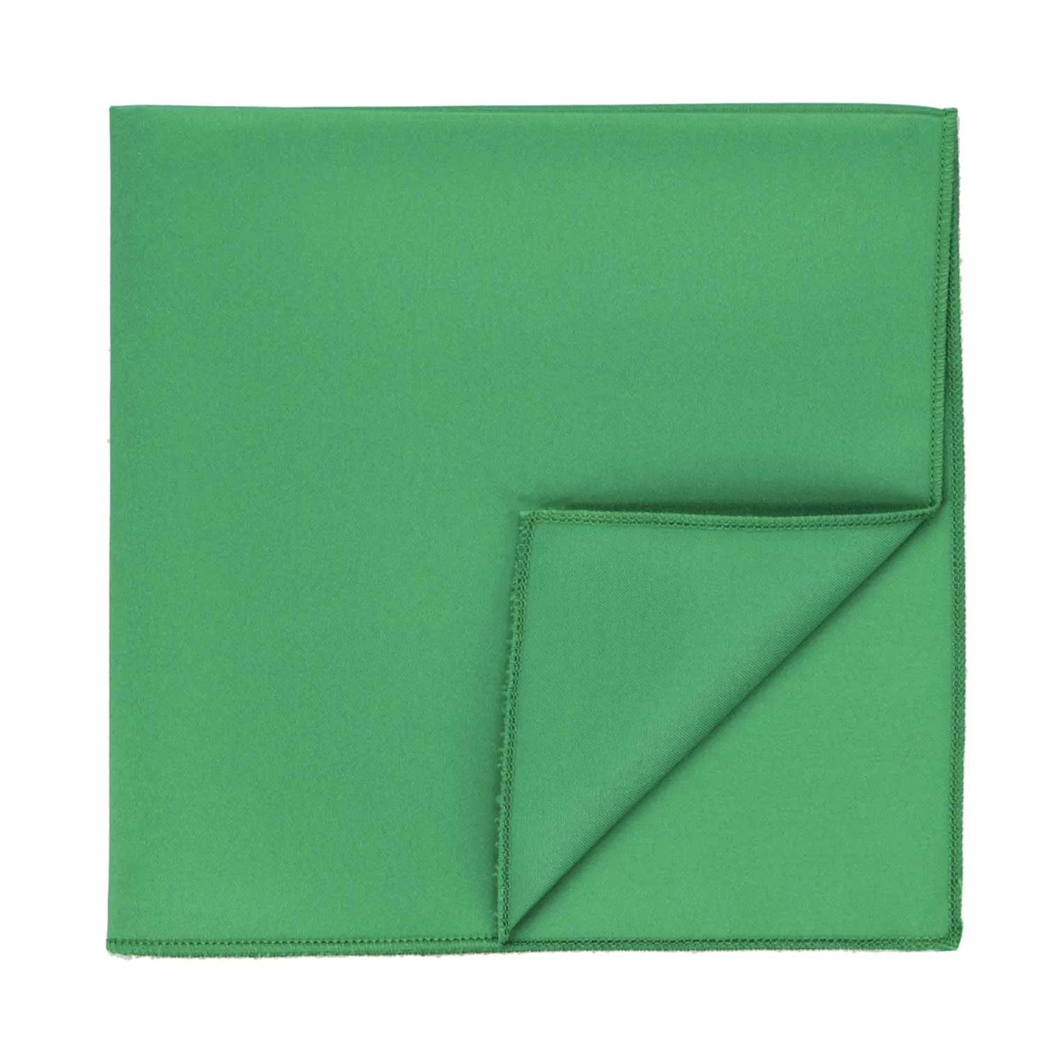 Emerald Green Solid Color Pocket Square