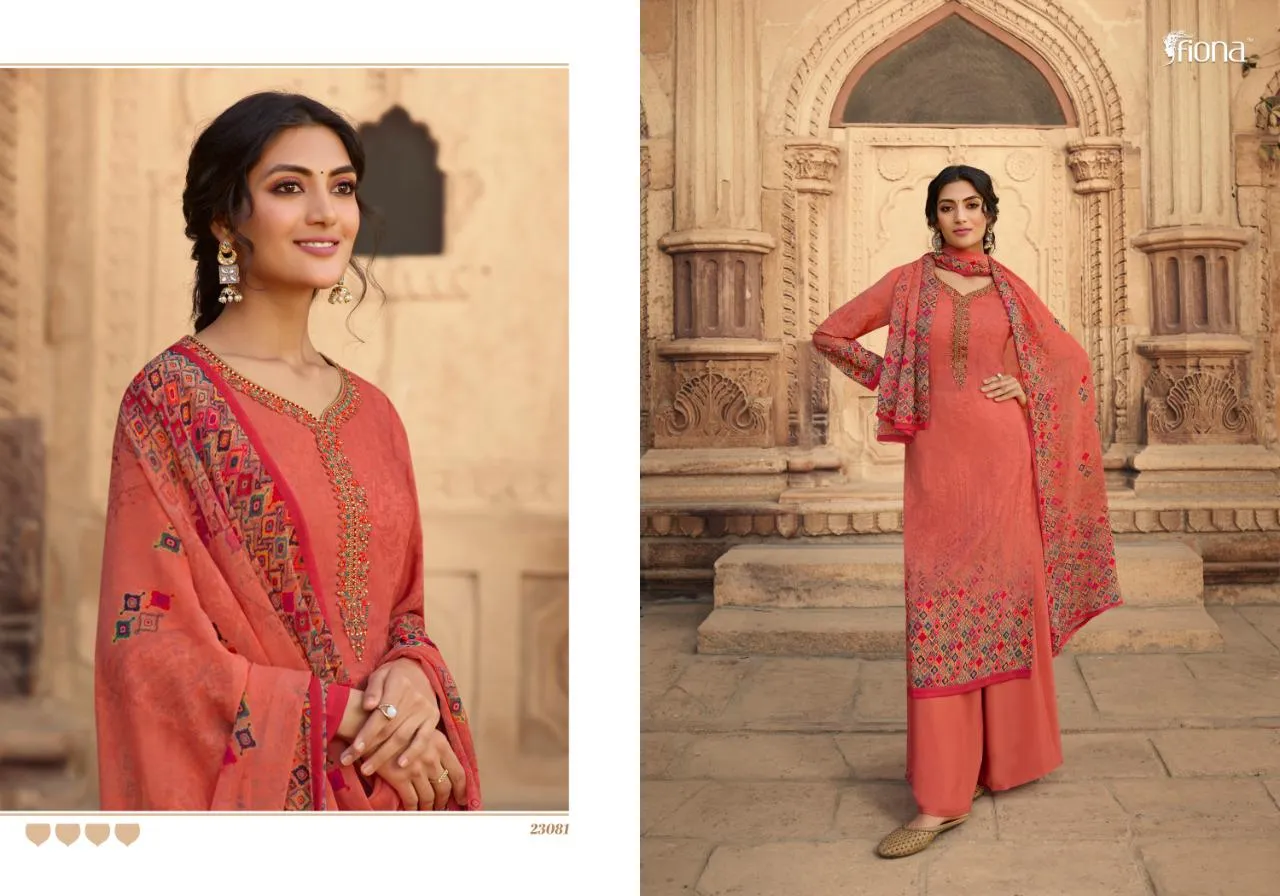 FIONA CREPINA DESIGNER FRENCH CRAPE FANCY SALWAR KAMEEZ