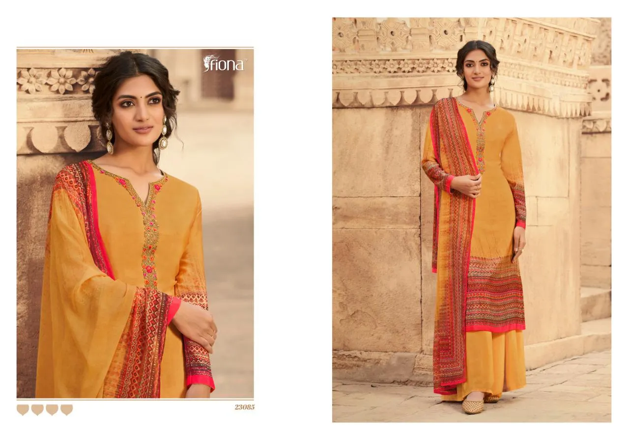 FIONA CREPINA DESIGNER FRENCH CRAPE FANCY SALWAR KAMEEZ