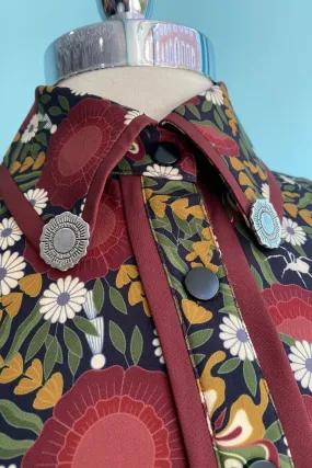 Flower Collar Enamel Pin Clips by Katakomb