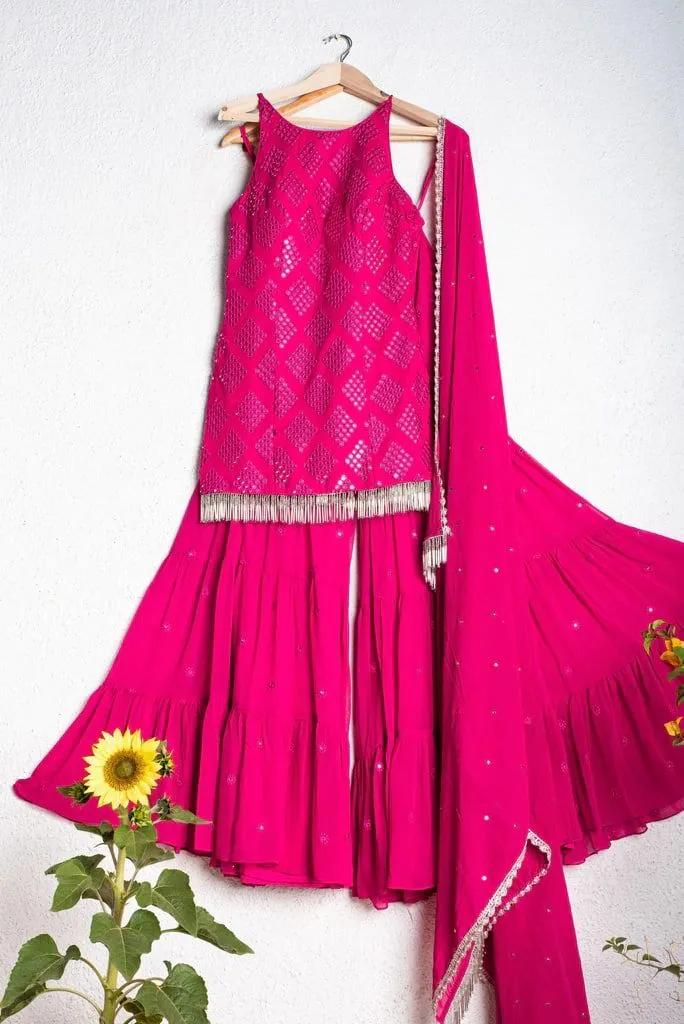 Heavy Faux Georgette Designer Suit