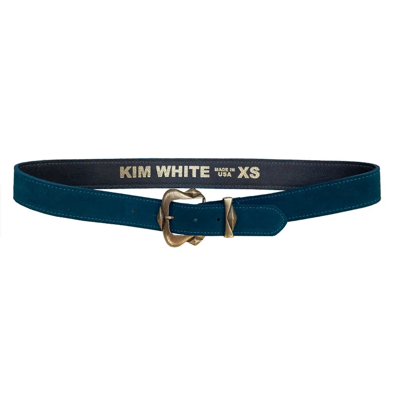 Jewel Two Part - Teal Suede