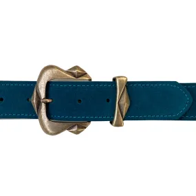 Jewel Two Part - Teal Suede