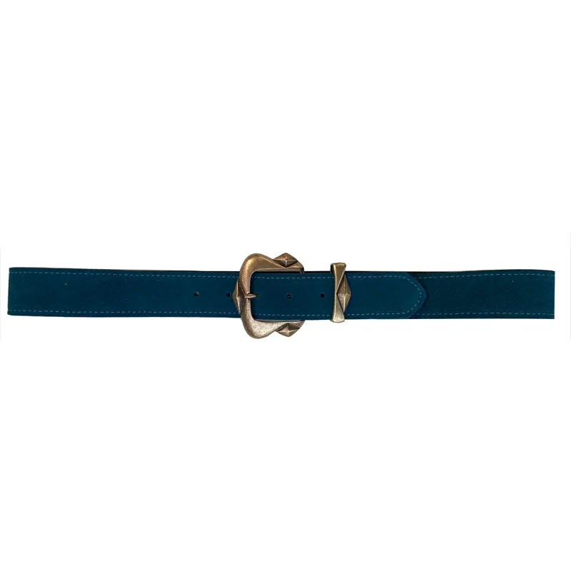 Jewel Two Part - Teal Suede