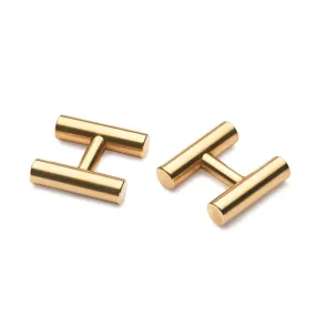 Kitson brass cufflinks