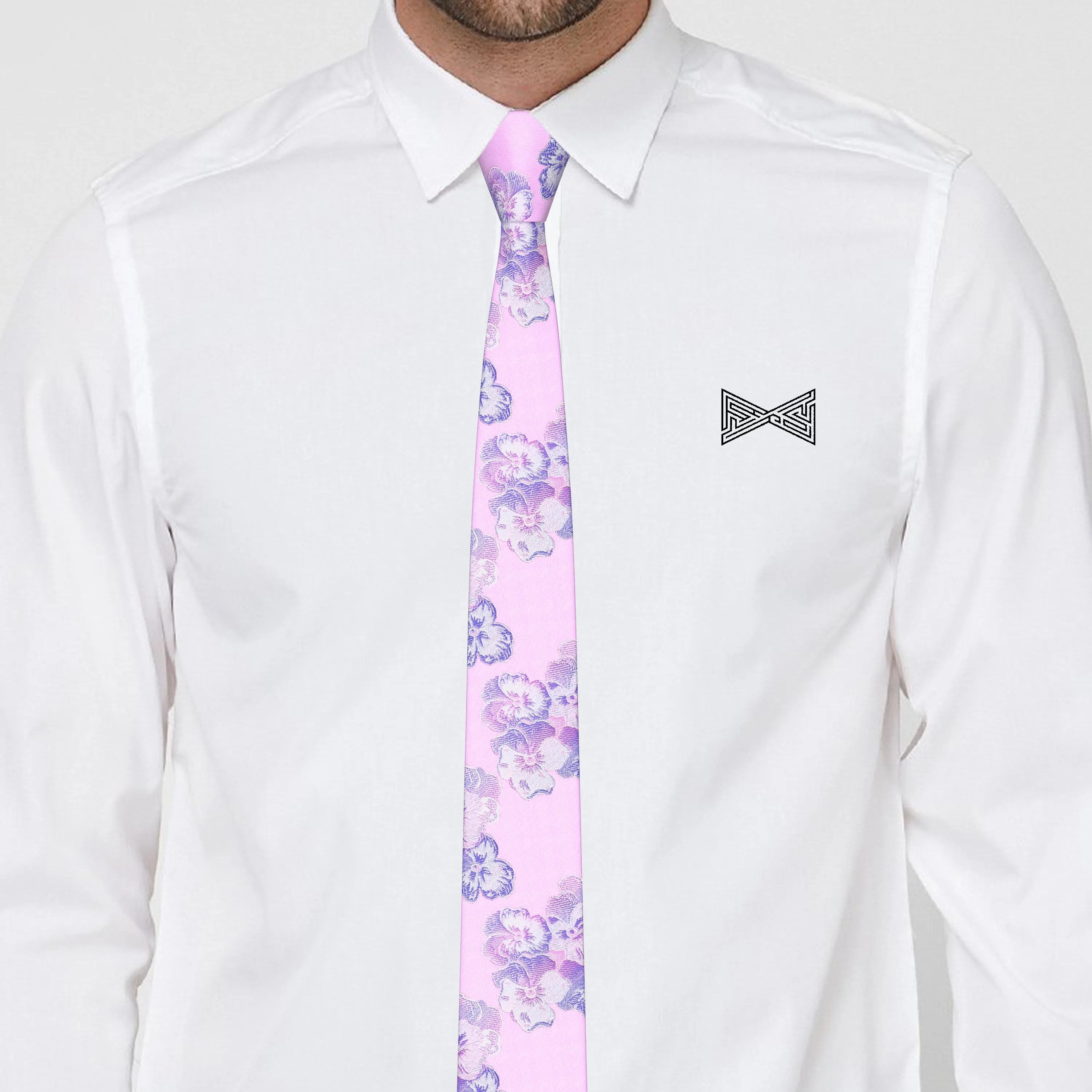 Lavender Men's Wedding Ties