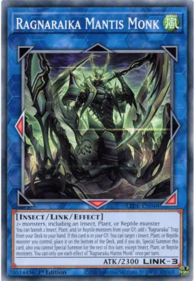LEDE-EN048 Ragnaraika Mantis Monk Common NM