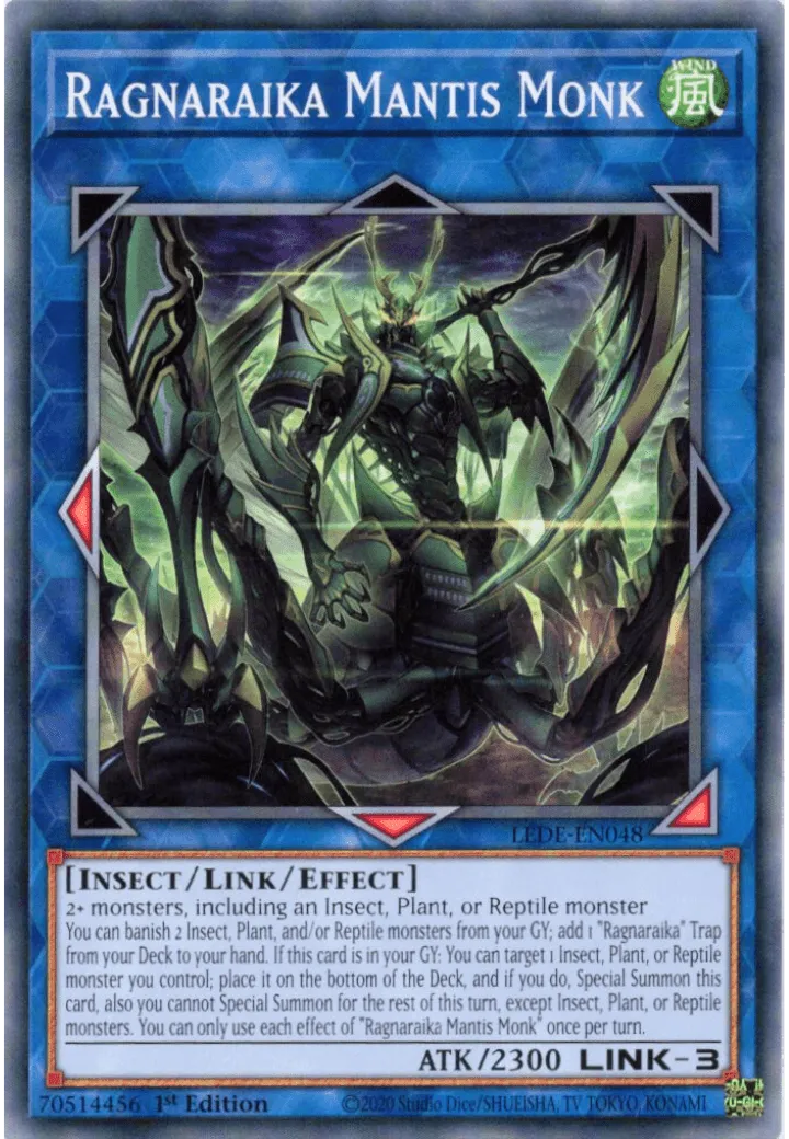 LEDE-EN048 Ragnaraika Mantis Monk Common NM