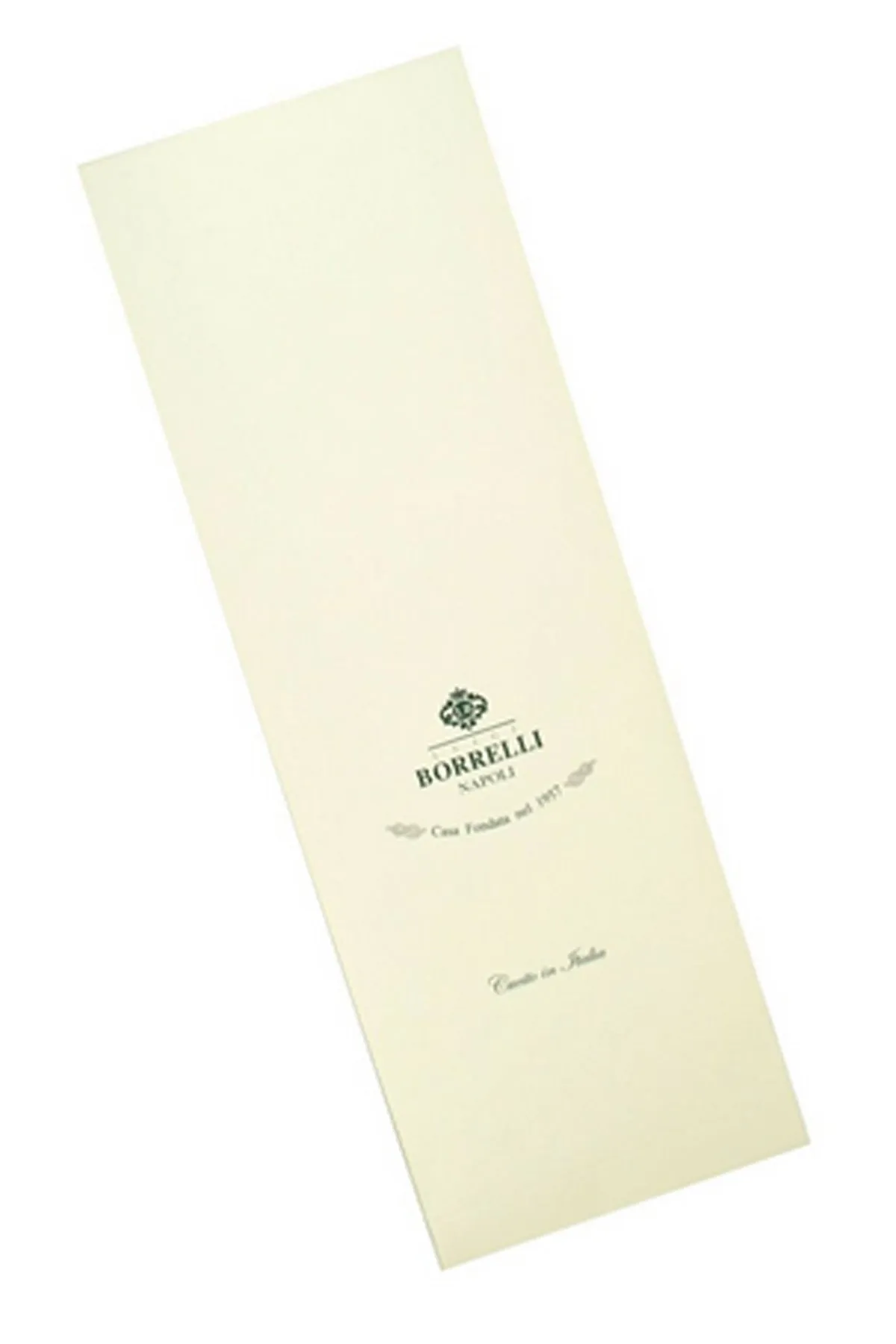 Luigi Borrelli Wool Tie White Classic Italian - SALE