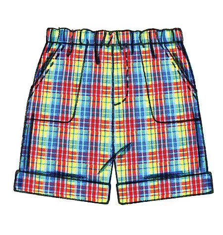 M6016 Infants' Shirts, Shorts And Pants (size: All Sizes In One Envelope)