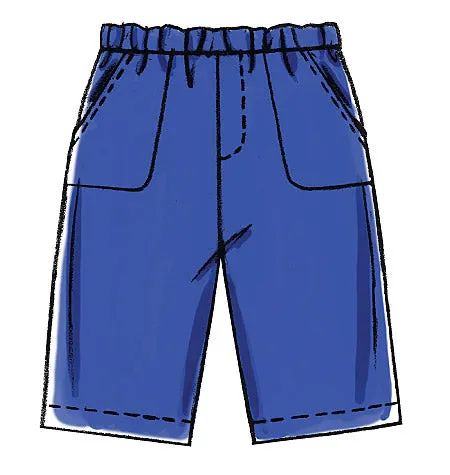 M6016 Infants' Shirts, Shorts And Pants (size: All Sizes In One Envelope)