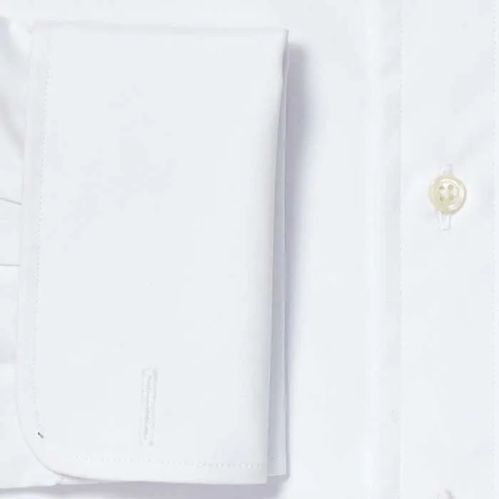 Medium Spread Broadcloth Tuxedo Shirt - Tailored