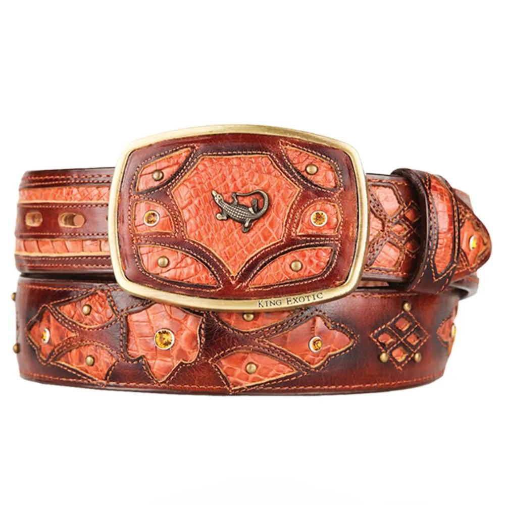 Men's Caiman Western Fashion Belts