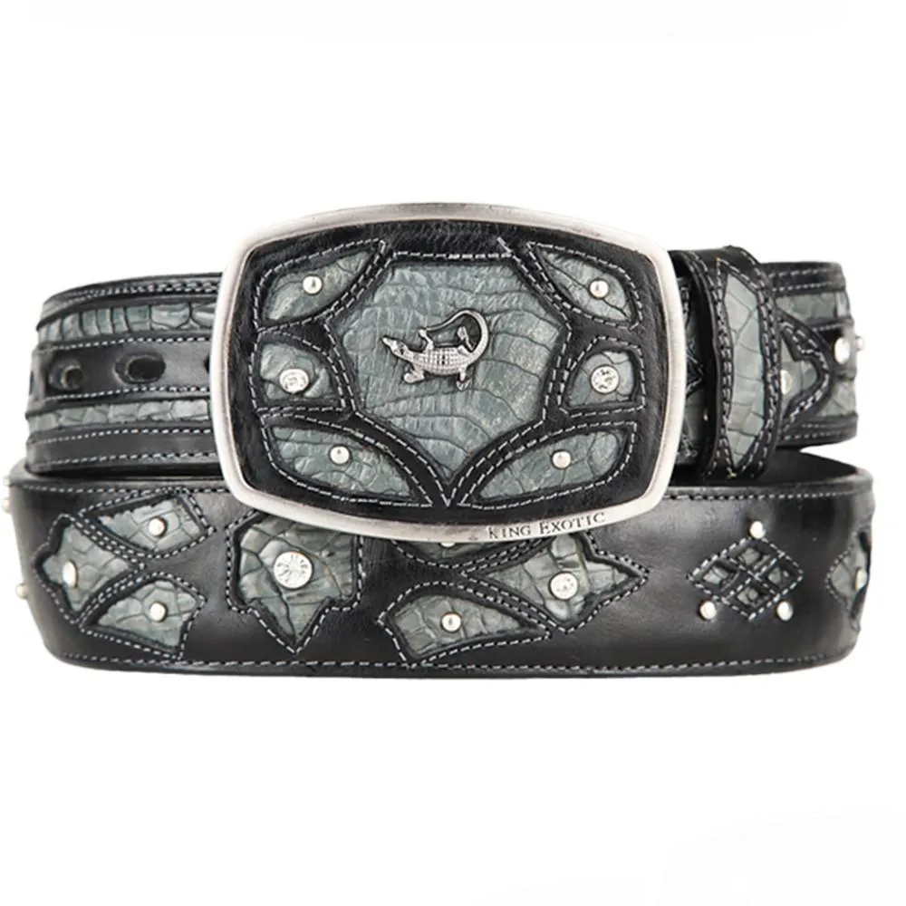 Men's Caiman Western Fashion Belts