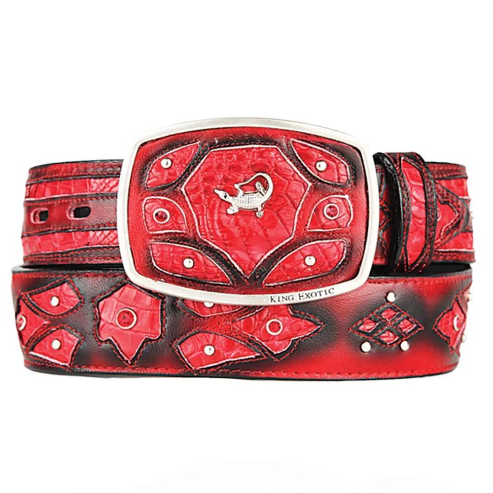 Men's Caiman Western Fashion Belts