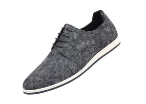 Men's Plain Toe Denim Oxfords