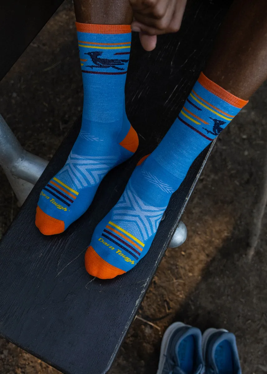 Men's Surf Roadrunner Ultra-Lightweight Cushioned Wool Socks