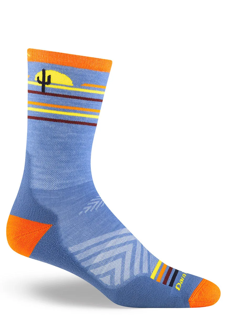 Men's Surf Roadrunner Ultra-Lightweight Cushioned Wool Socks