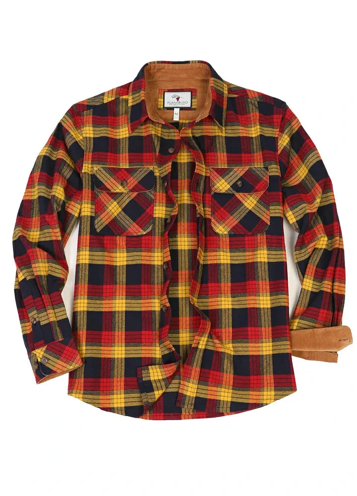 Men's Timberline Midweight Flannel Shirt,8oz