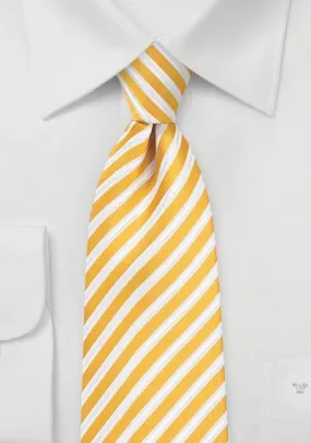 Meyer Lemon Summer Striped Necktie