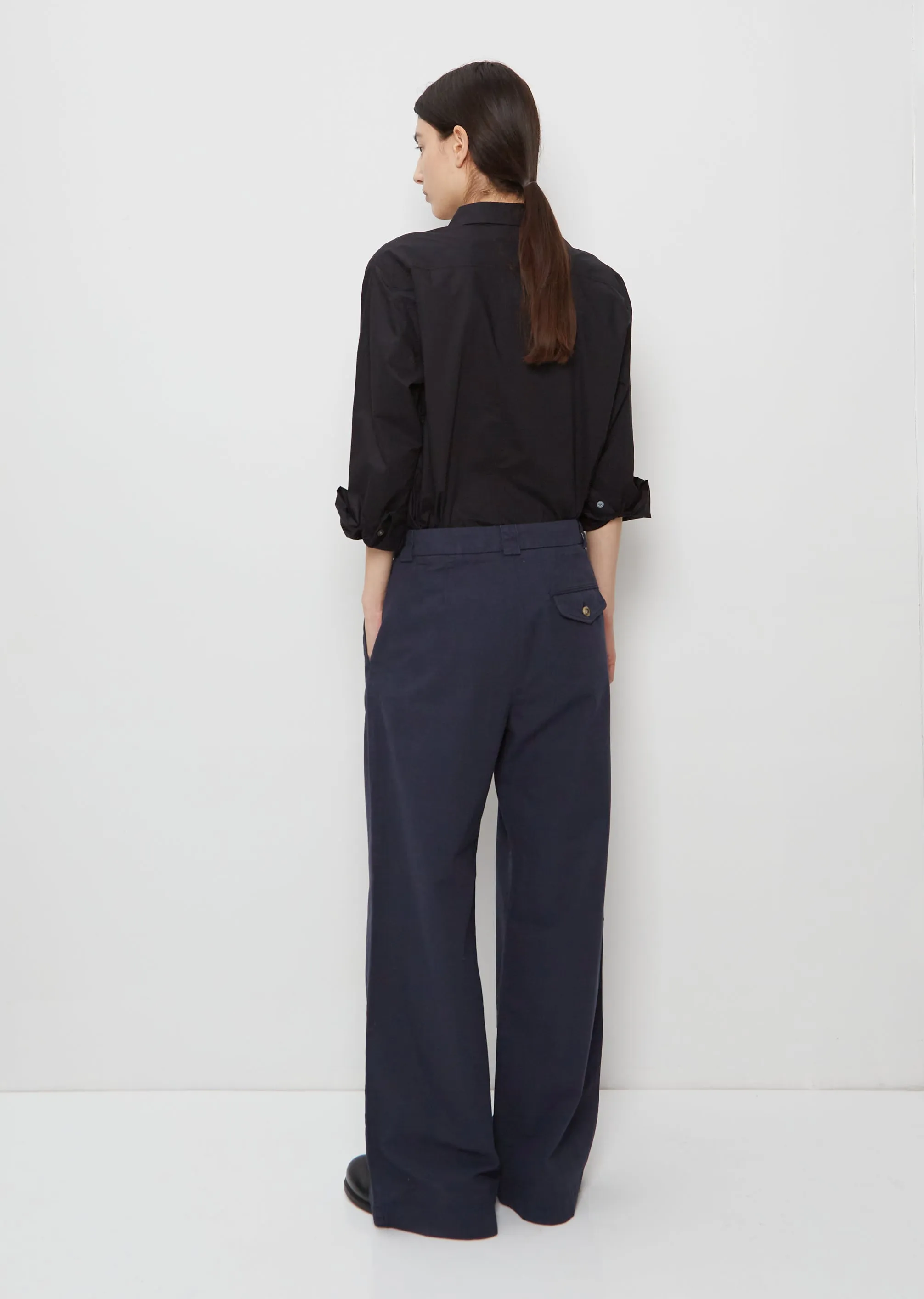 Novel Cotton Trousers
