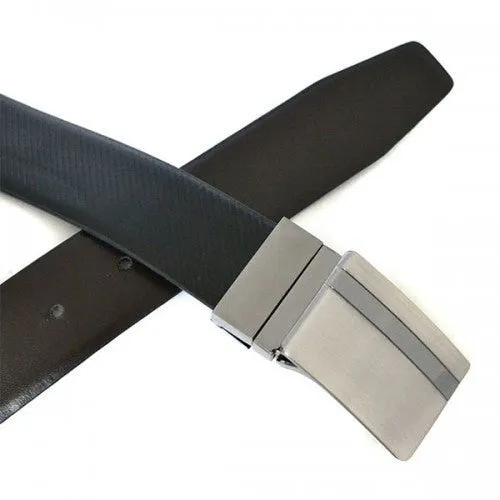 ODRAN - Mens Black Genuine Leather Belt