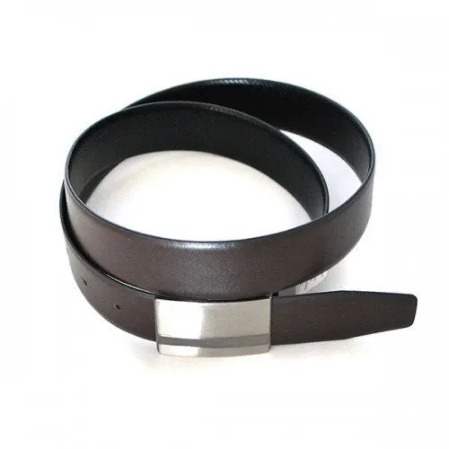 ODRAN - Mens Black Genuine Leather Belt