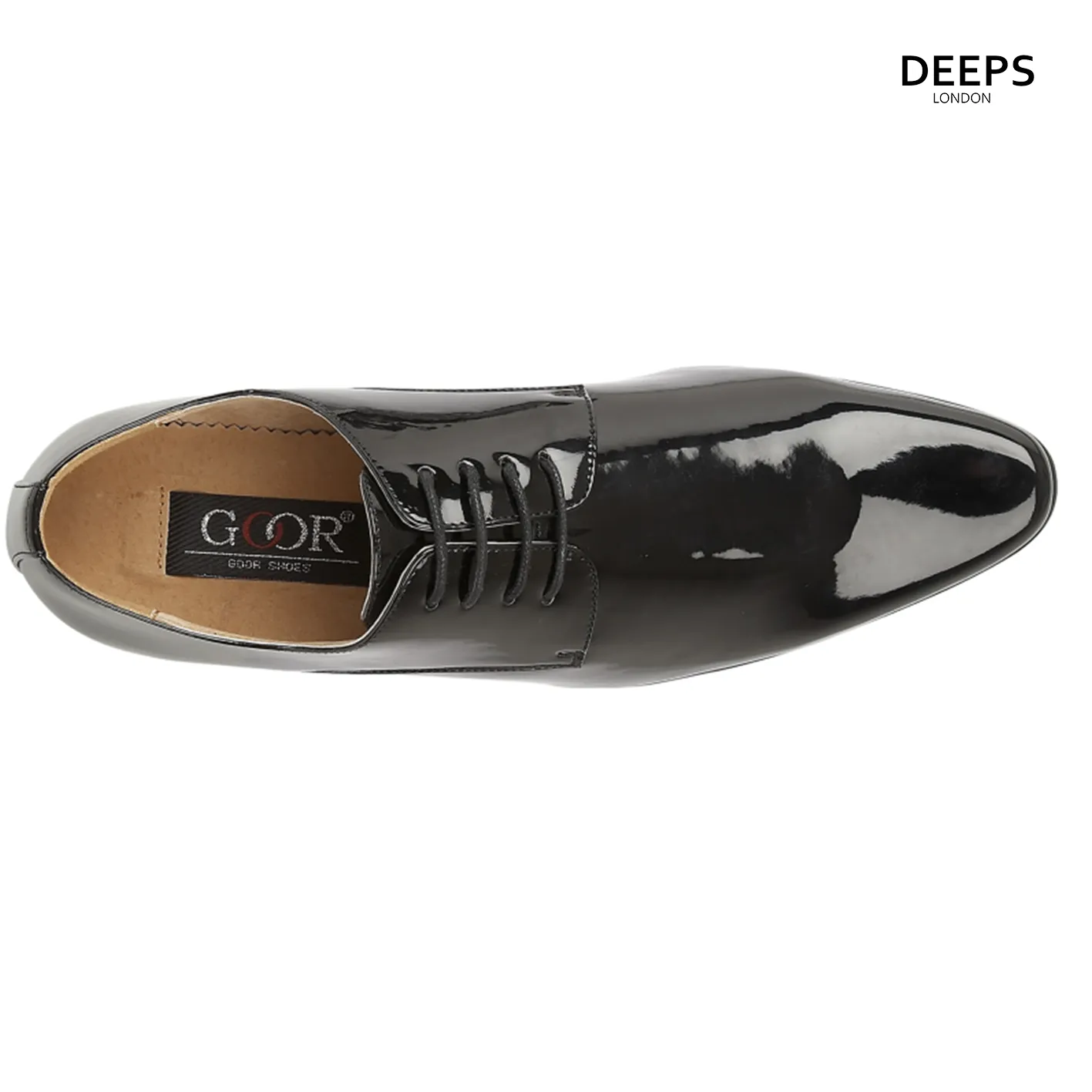 OXFORD LACE UP FAUX LEATHER FORMAL CASUAL PARTY WEDDING BLACK SHOES