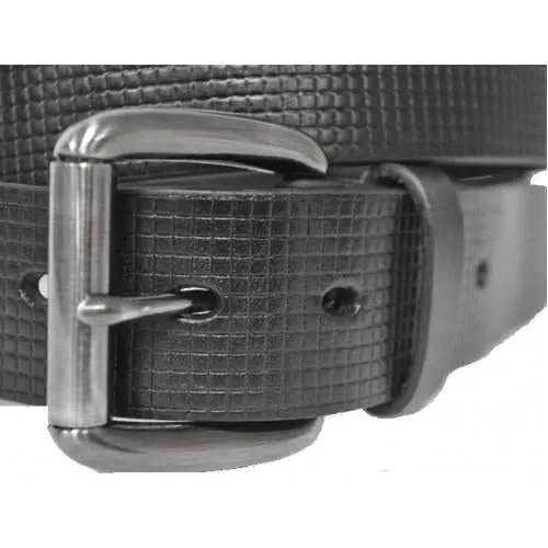 PALMER - Mens Black Leather Belt