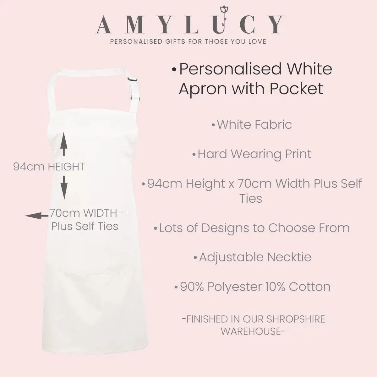 Personalised Apron, Baking Gift Personalized Apron Cooking Gift, Gifts for Her, Full Kitchen Apron, Custom Made Kitchen Apron, Kitchen,