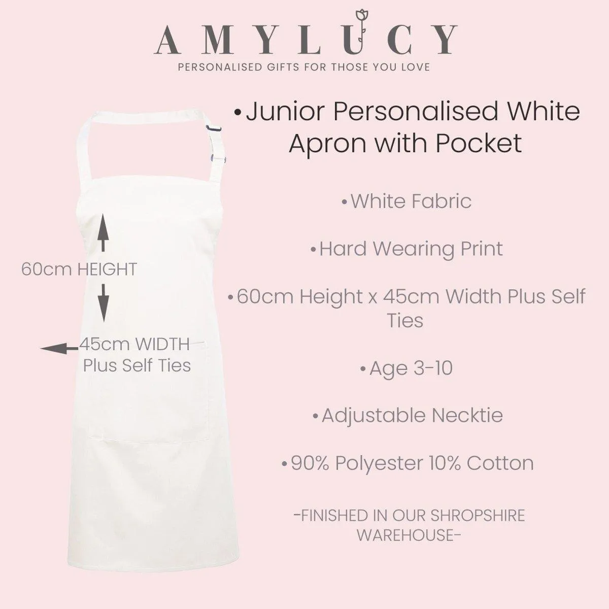 Personalised Christmas Apron, Custom Made Reindeer Aprons, Personalised Christmas Gifts, Personalised Ladies Apron, Christmas Gifts, Xmas