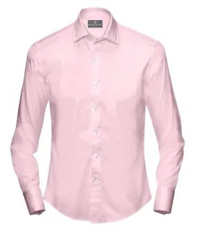 Pink Twill Dress Shirt