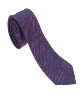 Purple Geometric Necktie