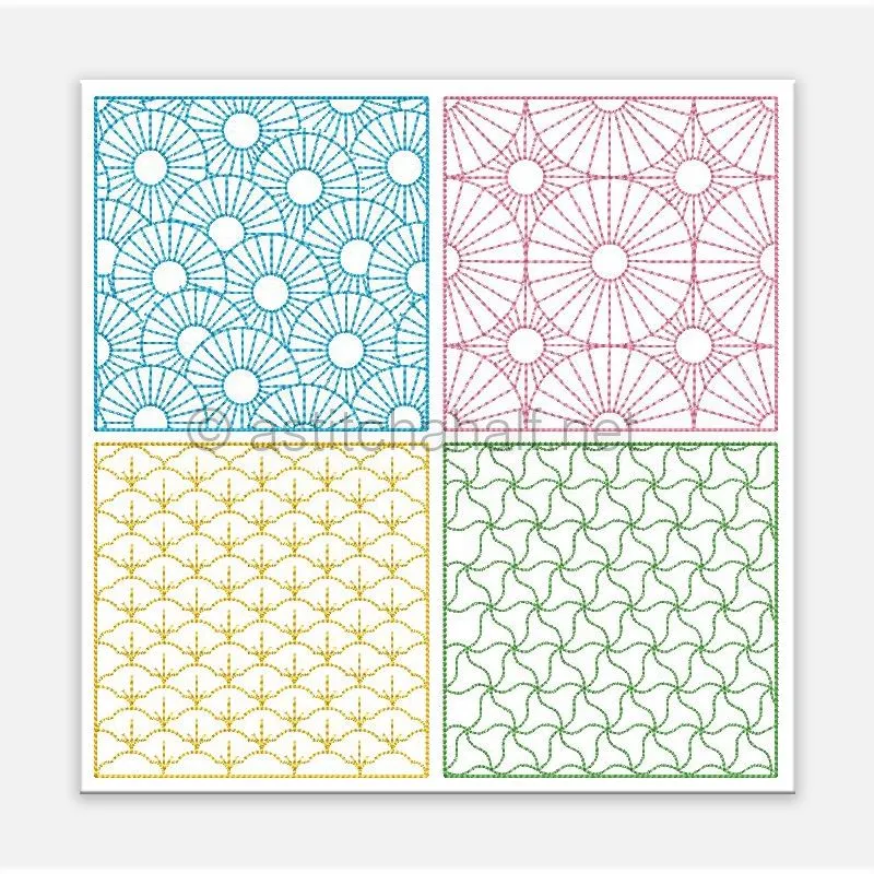 Quilting Boro Combo