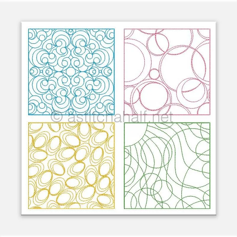 Quilting Bubbles Combo